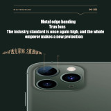 Camera glass lens protector film sticker aviation aluminum lens protection ring for iphone 1pcs/pack