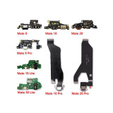Charging USB Charger Board Port Connector Mic PCB Dock Flex Cable For Huawei Mate 7 8 9 10 20 20X 30 Lite Pro 4G 5G Phone Parts