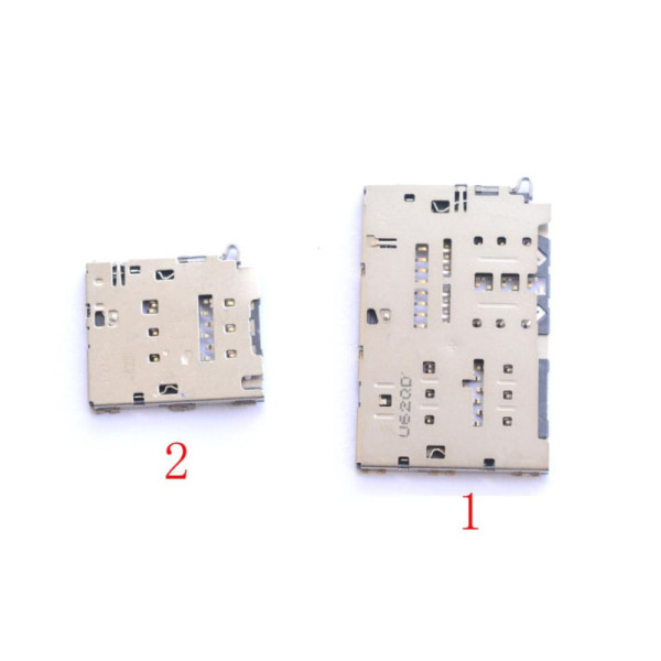 TF SIM Card Reader Socket SIM Card Slot for Samsung J2 Prime  J3 J5 J7 pro 2017 J330F J530F J730F J330 J530 J730 FD/DS