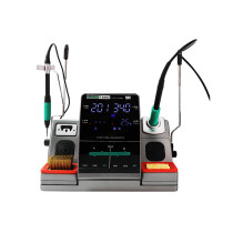 SUGON T3602 Soldering Station   C150  C210  Double Station Welding Rework Station For Cell-Phone PCB SMD IC Repair Solder Tools