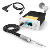 T245 OLED Digital Soldering Station 2.5 S Fast Warmming 220v 110v EU US Automatic Sleep with 3 pcs Soldering Tips Welding Tools