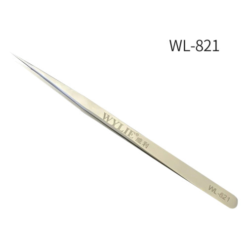WYLIE tweezers ESD antimagnetic hardened precise,for doing jump wire reball cpu baseband nand model 821 825 835