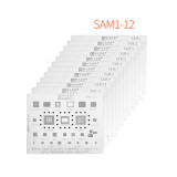 Amaoe BGA Reballing Stencil Template For samsung SAM1-SAM12