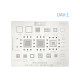 Amaoe /UAV1/UAV2/reballing stencil/Unmanned Aircraft Steel Mesh/H3/H6/LC1860C/BGA178
