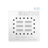 Amaoe Display IC face dot matrix reballing stencil for iphone 11/12pro/7P/8代8P/X/XS/MAX