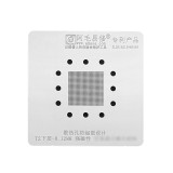 AMAOE Macbook T2 reballing stencil kit 0.12MM Mac T2 IC chip upper layer lower layer steel mesh / T2 position plate / magnetic base