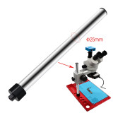 25mm Microscope Stand Metal Microscope Pole Post Extension Rod Pillar
