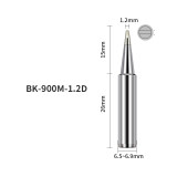 Bakon 936 900M lead-free soldering iron head constant temperature soldering station soldering iron Tsui electric iron head round tip