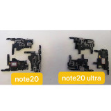 Note 20 ultra Earpiece Speaker Flex Cable Headphone Jack Audio Repair replacement part For Samsung Galaxy