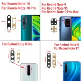 Rear Back Camera Glass Lens For Xiaomi Redmi Note 8 Pro 7 9 9S 10 Pro Max 8T 9A 9C / Mi Note 10 10T Pro Lite With Adhesive