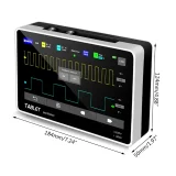 FNIRSI-1013D Digital Tablet Oscilloscope With Mini Dual Channel