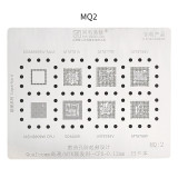 AMAOE MQ:1 MQ:2 MQ:3 Qualcomm MTK CPU reballing stencil MT6771V MT6757V SDM845 SDM710 SDM660 MT6739V MT6763V 0.12MM stencil