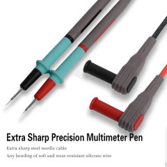 DS-HP20.1 Extra sharp multimeter 20A 1000V MAX Silicone probe Current pressure superconducting probe cable