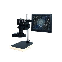 SUNSHINE MS8E-01 Electronic Digital Microscope 21-135 times magnification HD Zoom 130W Professional Digital Microscope