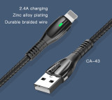 yesido CA43 series 5V/2.4 CA56 c-lightning PD 20W.3A charging cable for iphone Android type c lightning cable 1.2m