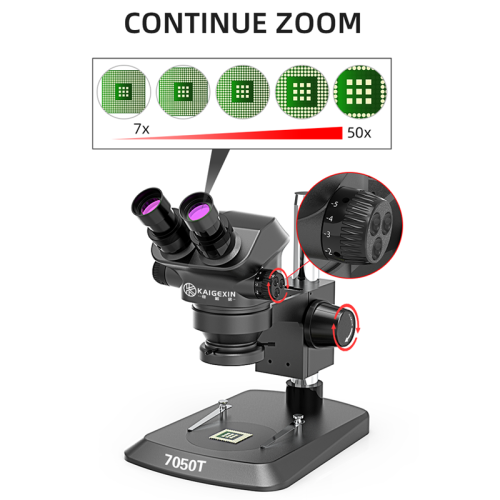 KGX-7050T(7-50X) Binocular microscope Single arm