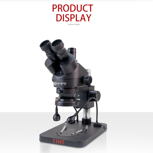KGX-11HT (7-45X) Black trinocular microscope