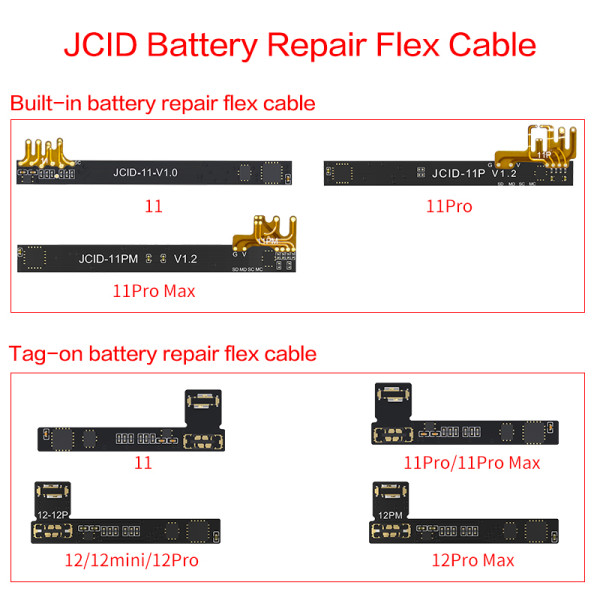 JC Battery Repair Board Flex Cable For iPhone 11-12 Pro Max Repair