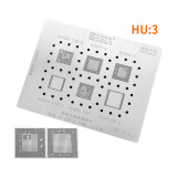 AMAOE CPU stencil for Huawei CPU HI3650 HI3660 HI3630 HI6250 HI6220  HU:1 HU:2 HU:3 HU:4 0.12MM