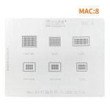AMAOE Macbook reballing stencil MAC1~MAC9