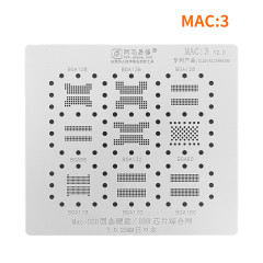 AMAOE Macbook reballing stencil MAC1~MAC9