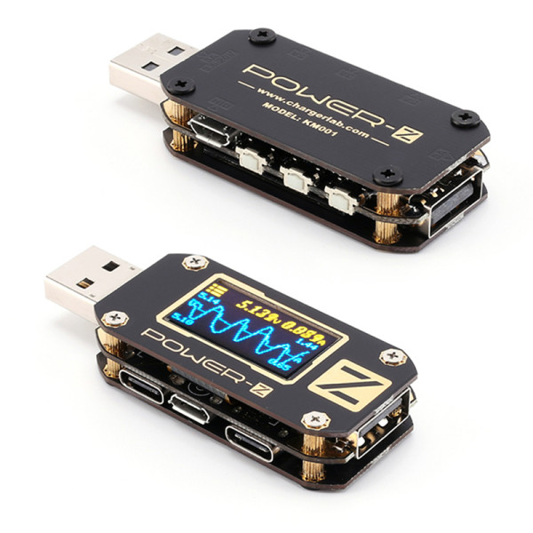 Multi-Function USB Tester for Type-C Micro USB Digital Voltmeter Power-Z