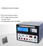 kaisi 1505TD 15V 5A DC Power Supply Intelligent DC Regulated Power Supply Voltage Regulator With 5V 2A USB Charging Port