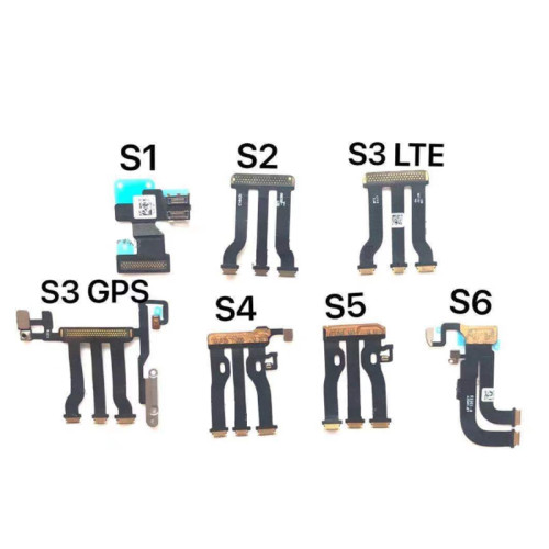 New LCD Touch Screen Connection Flex Cable for Apple Watch Series S6 S2 S3 S4 S5 for iWatch Screen Cable Replacement