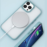 transparent silicone protective cover case with Hawkeye metal frame for iphone 11 - 14 pro max