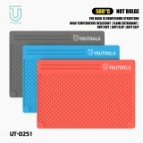 UT-D251 Silicone Pad High Temperature Resistance Heat Insulation For Mobile phone camera watch welding Reballing Stencil tool
