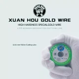 XUAN HOU Screen Separation Cutting Diamond Wire Imported High Hardness 0.03mm/0.04mm/0.05mm/0.06mm 0.10mm/0.028mm 100m/500mm/1000mm