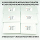50pc/pack Mitsubishi  250UM OCA Film For Samsung S21 S21+