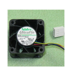 B109 Nidec UltraFlo W40S12BS4A5-07 4028 40mm x 40mm x 28mm Cooler Cooling Fan DC 12V 0.73A 4Wire 4Pin Connector