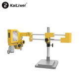 Kailiwei HD 48MP Built-in cameras 7-180X continuous zoom double arm support digital industrial microscope