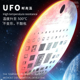 Mechanic UFO series stencil IP6-13 series CPU & IC chips universal reballing steel mesh