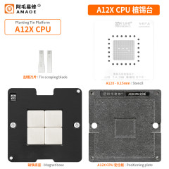 Amaoe 2018 iPadPro/A12X CPU reballing platform /A12X CPU stencil