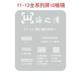 Screen IC flex cable protection stencil For iphone 11~iphone 13 promax