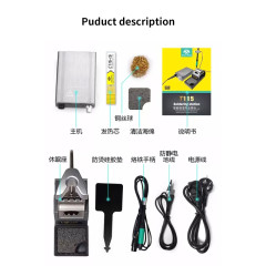 Original OSS T115 Soldering Station Professional for Soldering /Solder Wire /working for Phone Repair Solder Flux Welding