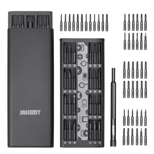 JAKEMY JM-8169/8168  Electronic Magnetic Screwdriver Kit with Replaceable Driver Bit