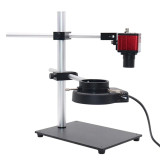 Dual Arm Boom Stand Adjustable Metal Holder Set For Microscope Camera
