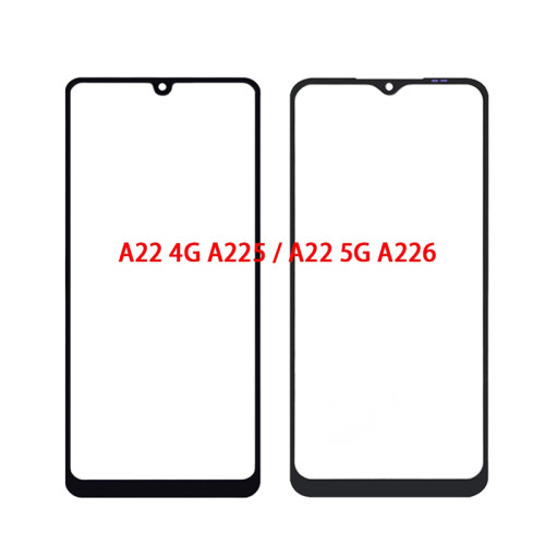 Front Outer Glass For Samsung Galaxy A22 5G A226 Glass Lens  Replacement