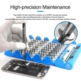 SUNSHINE SS-5120 128 in 1 Precision Screwdriver Set 120PCS S2 Alloy Steel Bits Compatible with Equipment Repair and Disassembly