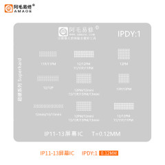 AMAOE LCD screen IC/Tin planting steel mesh for  iP11/12/13/Pro max