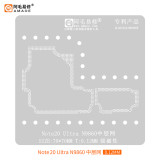 AMAOE Middle-level tin planting stencil for samsung Note20 / Note20 ultra