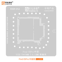 AMAOE OPPO Find X5Pro Find X5 motherboard middle layer reballing stencil