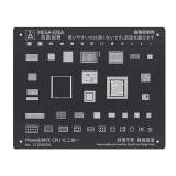 Qianli Mega-IDEA iBlack BGA Reballing Stencil kit CPU 2 in 1 RAM Power Wifi IC Plant Tin Net for iPhone 6-14 Pro Max