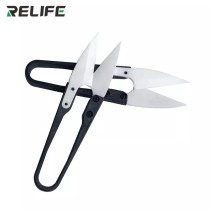 Relife RL-102 Insulated Ceramic U-shear Special Battery Repair Anti-static Insulation Safety Scissors
