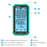 Digital Multimeter Portable Transistor Testers 6000 Counts True RMS Auto Electrical Capacitance Meter Temp Resistance Test