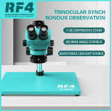 RF4 7X-50X RF6565TV RF7050TVP-YS010W RF7050TVD2  Adjust Trinocular Microscope for iphone Mobile BGA repair magnifier Fix Tools