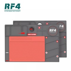 RF4 Multi-Function Heat Insulation Silicone Anti-Skid Mat Mobile Phone Repair Film Silicone Pad Support Washed